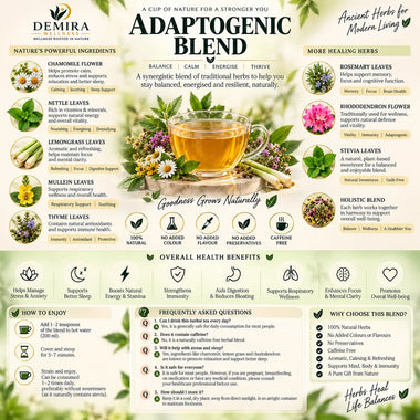 Adaptogenic Herbal Tea Blend