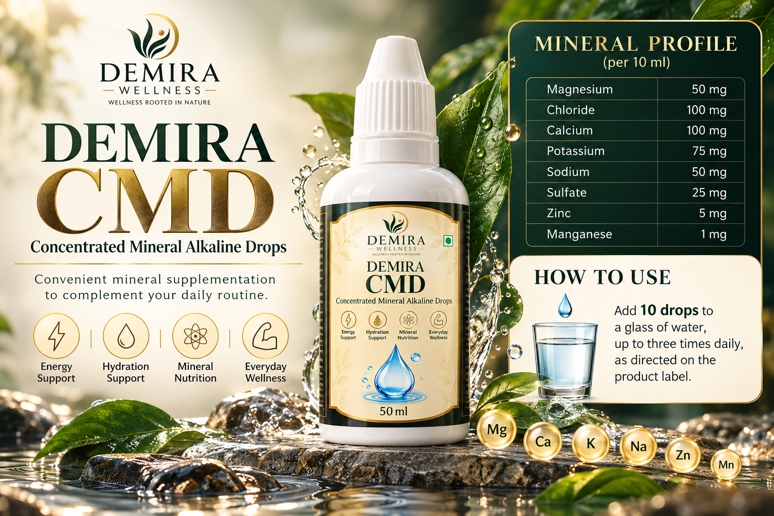 Demira CMD Alkaline Mineral Matrix